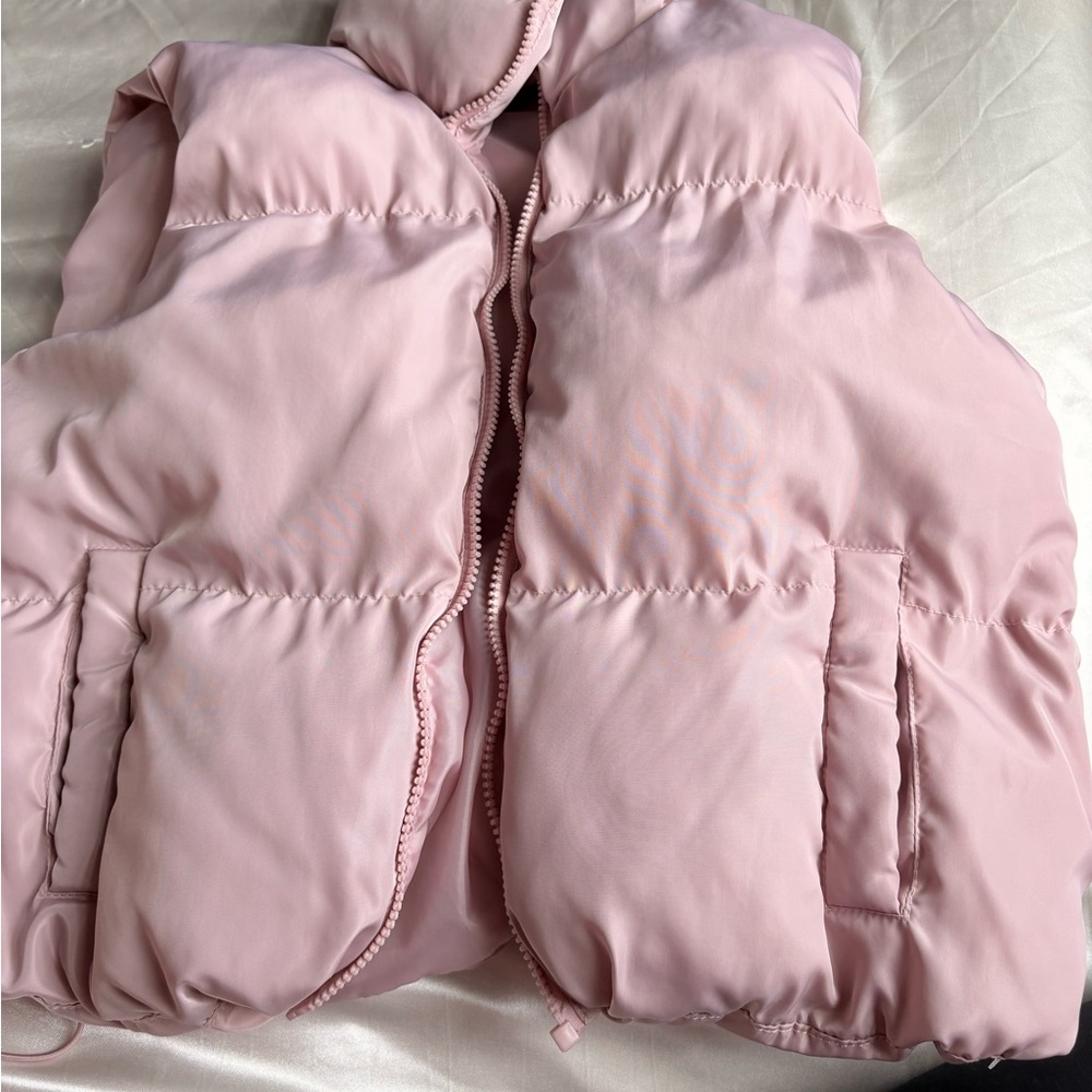 Together Light Pink Kids Puffer Jacket
